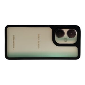 One pls ce3 Compatible for OnePlus Nord CE 3 5G Back Case Cover  Clear Case with Camera Protection  (TPU + PC  Matte Black)
