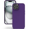 Silicone Back Case for iPhone 15 Pro Max, Soft-Touch Phone Back Cover for Apple iPhone 15 Pro Max - Dark Blue