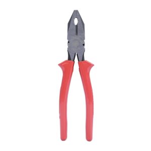 TAPARIA Insulated Lineman Combination Cutting Piler 210 MM / 8" (Red / Orange)