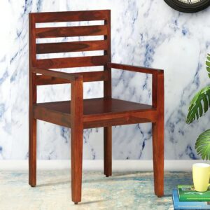 WOODSTAGE Solid Sheesham Wood Multipurpose Chair for Living Room Bedroom Home WOODSTAGE Solid  Wood Multipurpose Chair for Living Room Bedroom Home