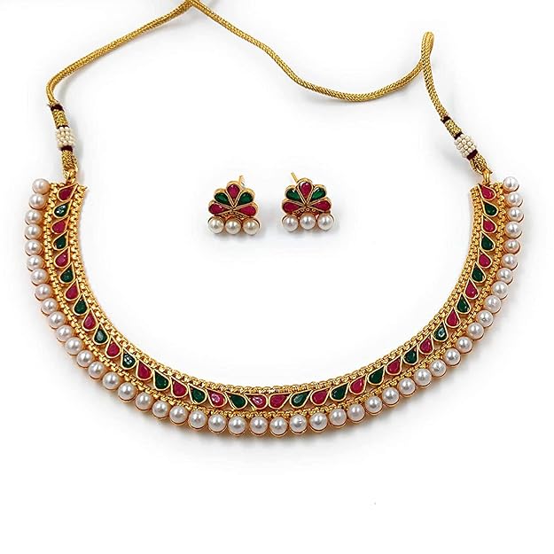 Blackhok Traditional Ethic Necklace & Jewelry Set Gift for Women